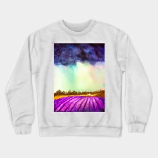 Dramatic light country landscape 2 Crewneck Sweatshirt